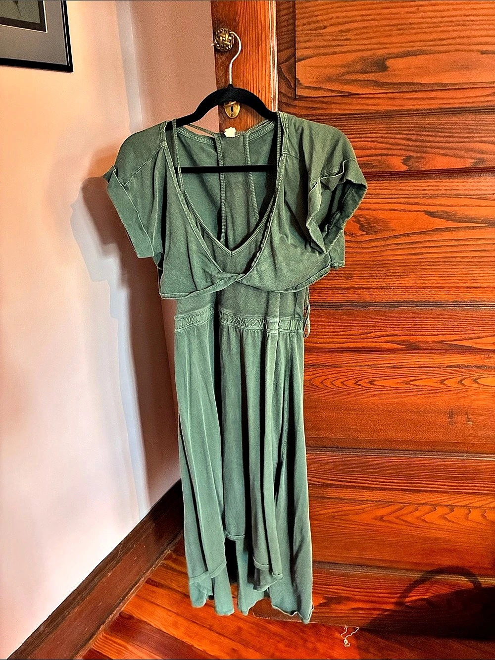 Daily Practice Green two piece dress